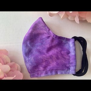Purple Cotton Face Mask